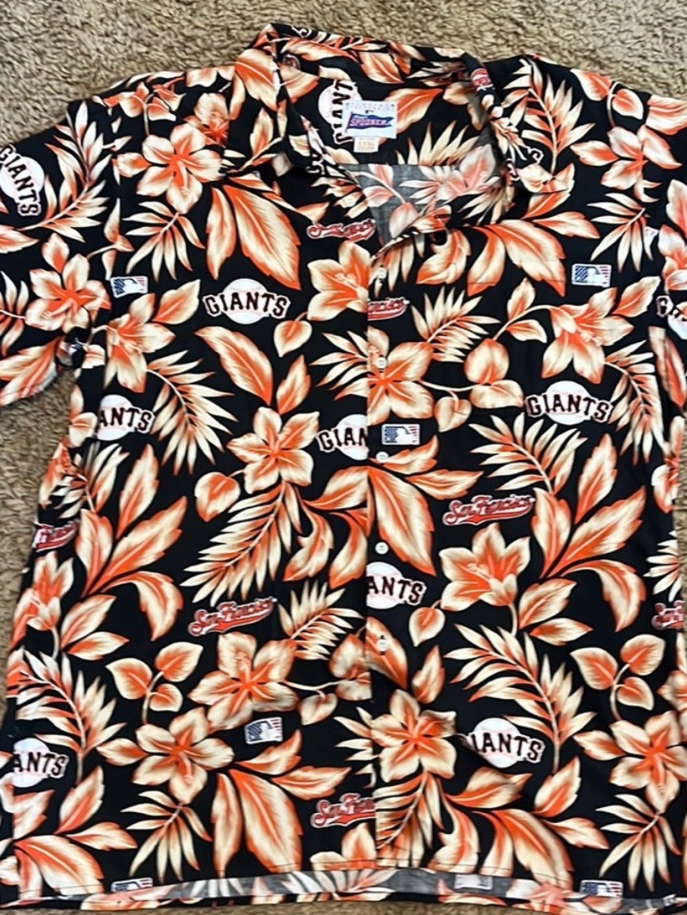 XXXL SF Giants Reyn Spooner camp shirt